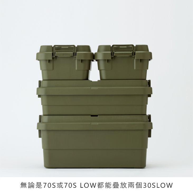 RISU|【二代】TRUNK CARGO 可堆疊多功能耐重收納箱70S(矮) - this ...
